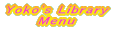 Yoko's Library Menu 